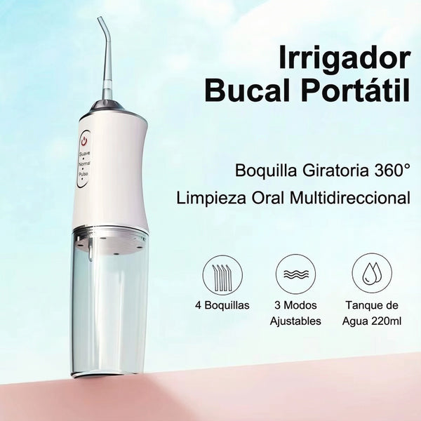 ✨ Irrigador Bucal Portátil – La revolución para tu salud dental ✨