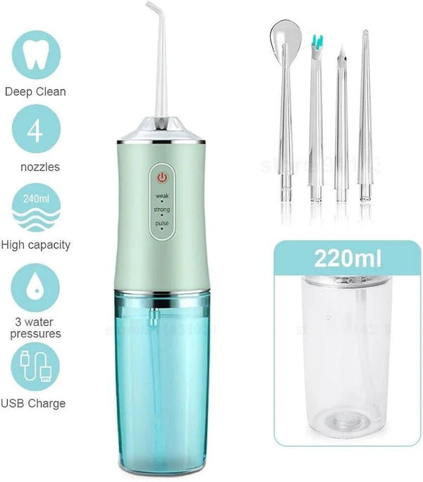 ✨ Irrigador Bucal Portátil – La revolución para tu salud dental ✨